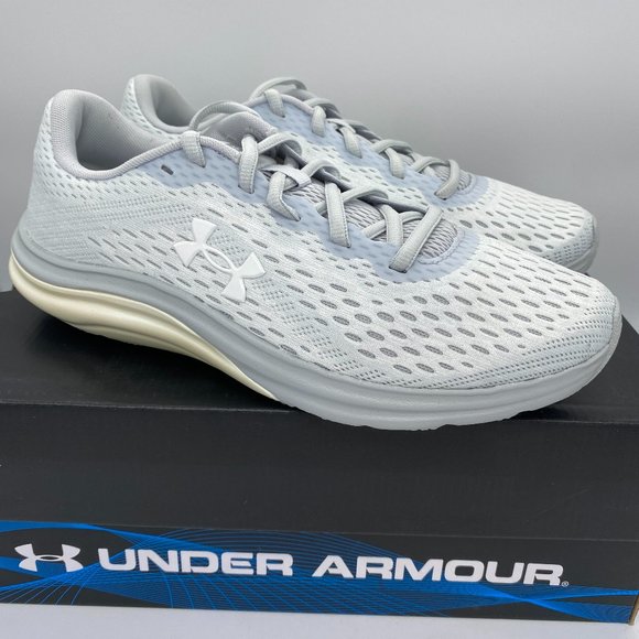 Under Armour Shoes - Women's Under Armour Liquify Rebel Shoes (3023022-100) Halo Gray White - 8.5